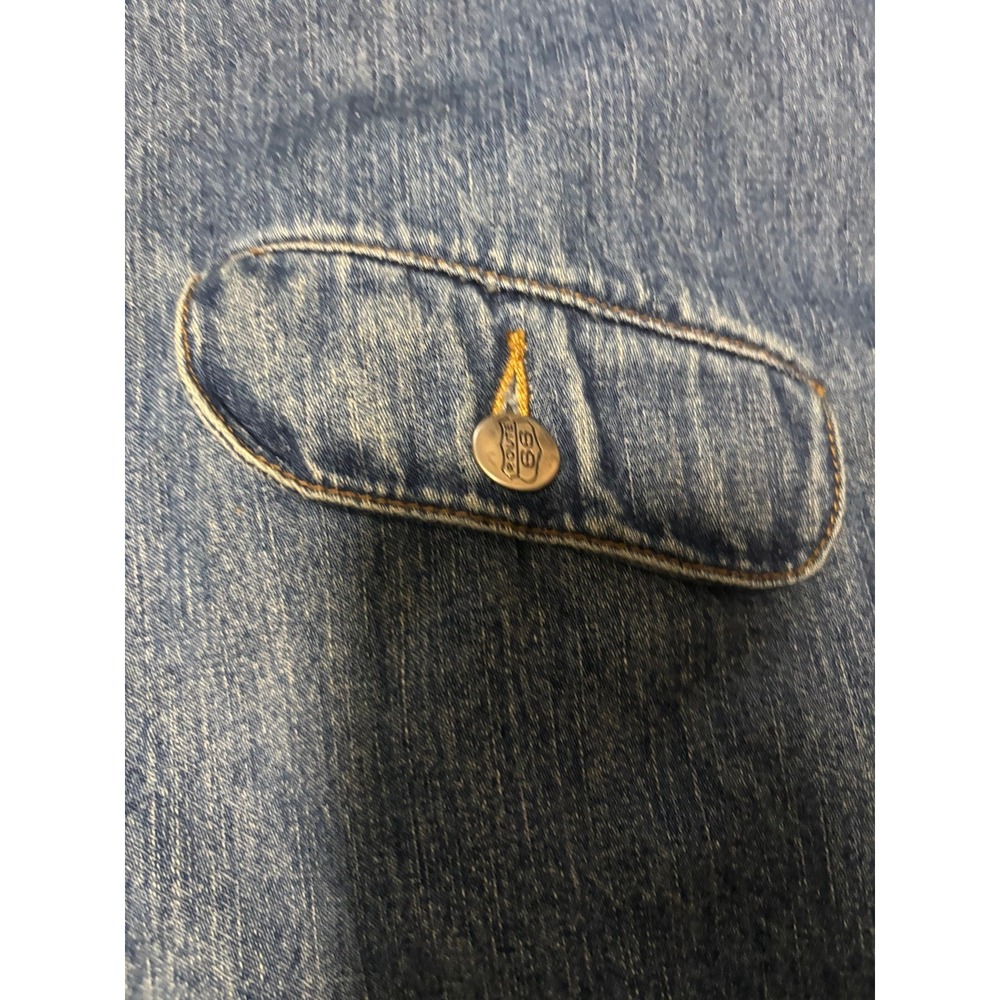 Y2k Vintage Route 66 Unisex Denim‎ Jacket size xl - Picture 4 of 9